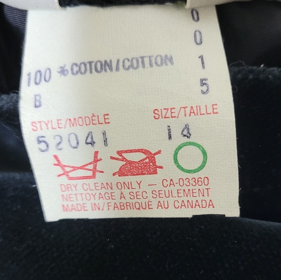 Vintage Phil Carry Black Velvet Skirt Size S Classic Quiet Luxury A-Line 90s - Picture 7 of 7